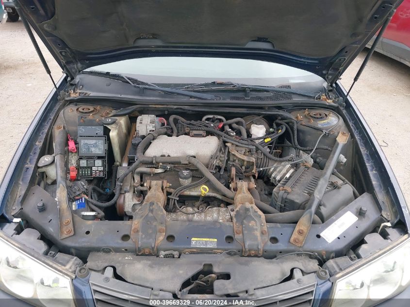 2002 Chevrolet Impala VIN: 2G1WF52E029268661 Lot: 39669329