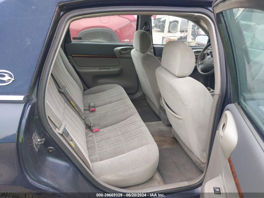 2002 Chevrolet Impala VIN: 2G1WF52E029268661 Lot: 39669329