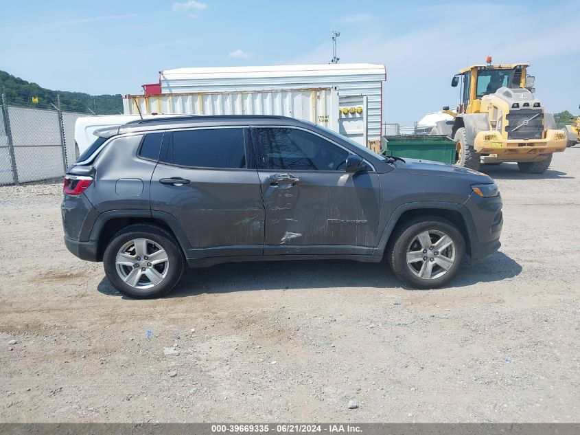 2022 Jeep Compass Latitude 4X4 VIN: 3C4NJDBB7NT203549 Lot: 39669335