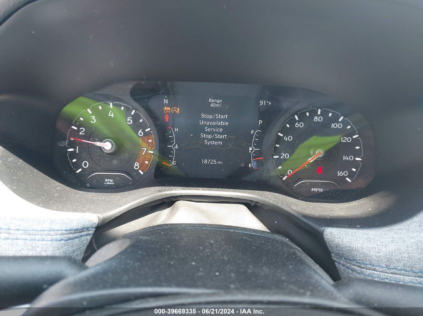 2022 Jeep Compass Latitude 4X4 VIN: 3C4NJDBB7NT203549 Lot: 39669335