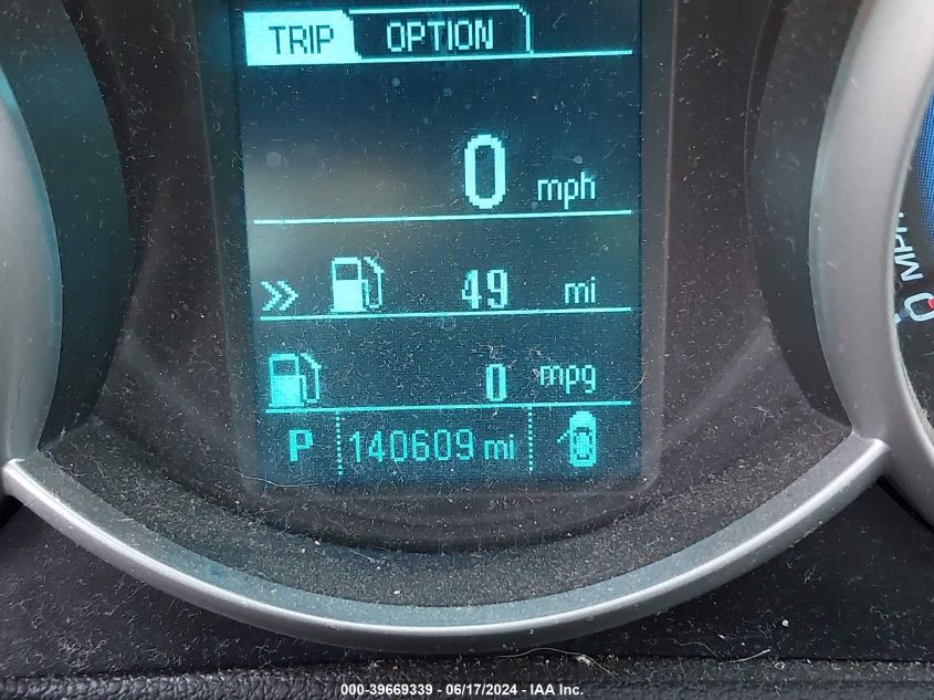 2015 Chevrolet Cruze 1Lt Auto VIN: 1G1PC5SBXF7144715 Lot: 39669339