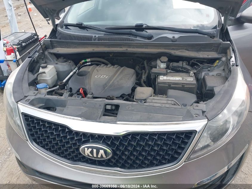 2016 Kia Sportage Lx VIN: KNDPB3AC2G7796285 Lot: 39669358