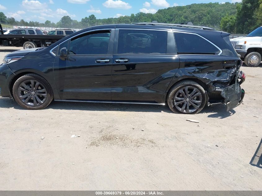 2022 Toyota Sienna Xse VIN: 5TDDRKEC0NS117278 Lot: 39669379