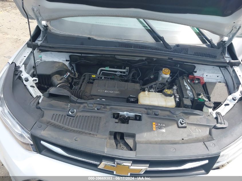 2020 Chevrolet Trax Fwd Lt VIN: 3GNCJLSB7LL292724 Lot: 39669383