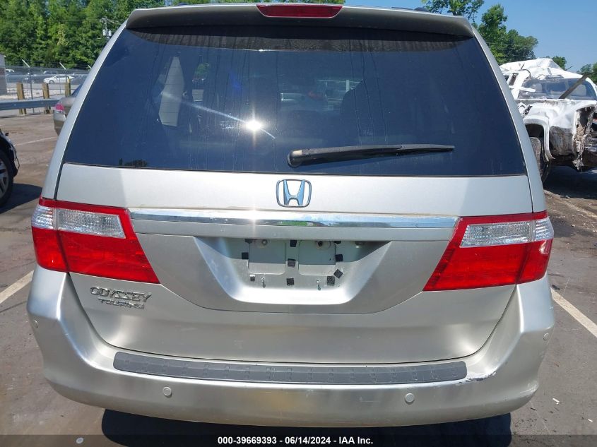 2006 Honda Odyssey Touring VIN: 5FNRL38826B075058 Lot: 39669393