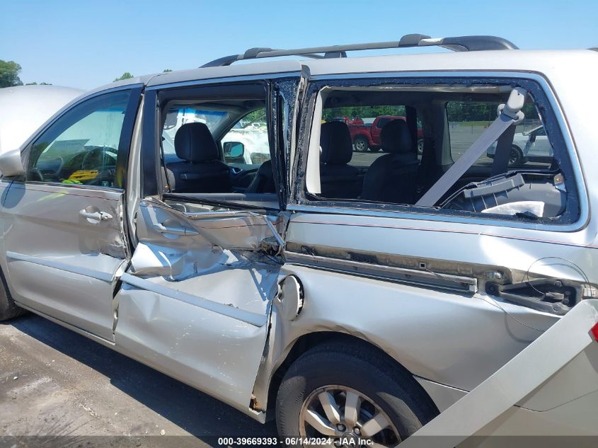 2006 Honda Odyssey Touring VIN: 5FNRL38826B075058 Lot: 39669393