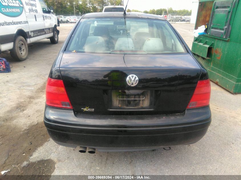 2003 Volkswagen Jetta Gls 1.8T VIN: 3VWSE69M83M161505 Lot: 39669394