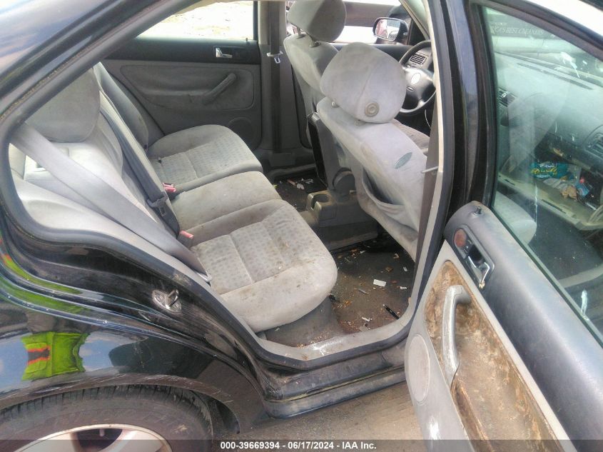 2003 Volkswagen Jetta Gls 1.8T VIN: 3VWSE69M83M161505 Lot: 39669394