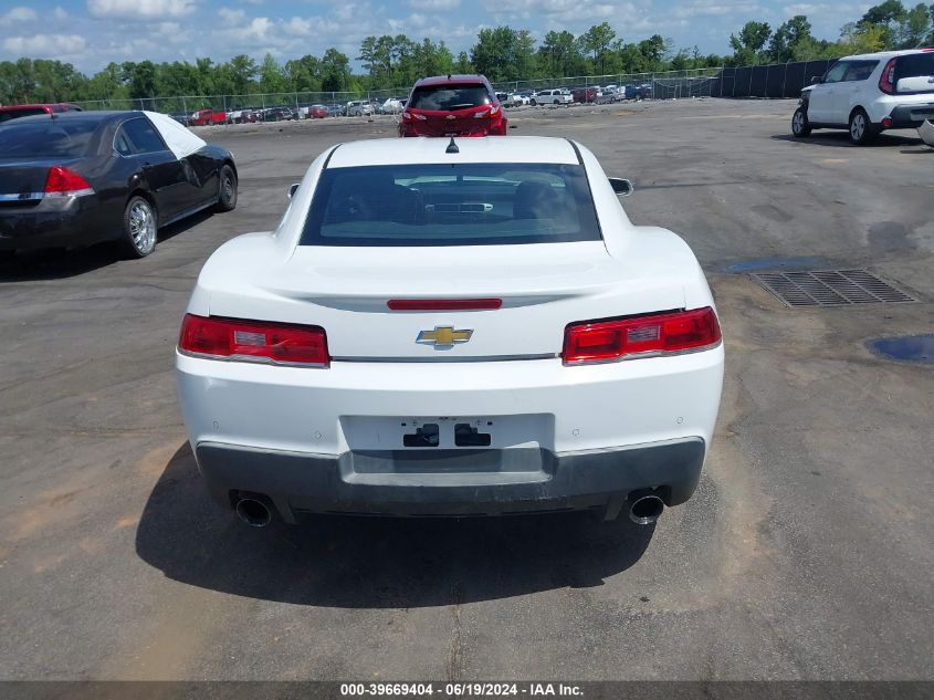 2014 Chevrolet Camaro 1Lt VIN: 2G1FB1E30E9185136 Lot: 39669404