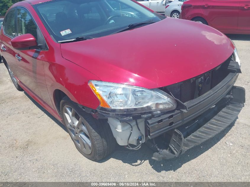 2013 Nissan Sentra Sr VIN: 3N1AB7APXDL732005 Lot: 39669406