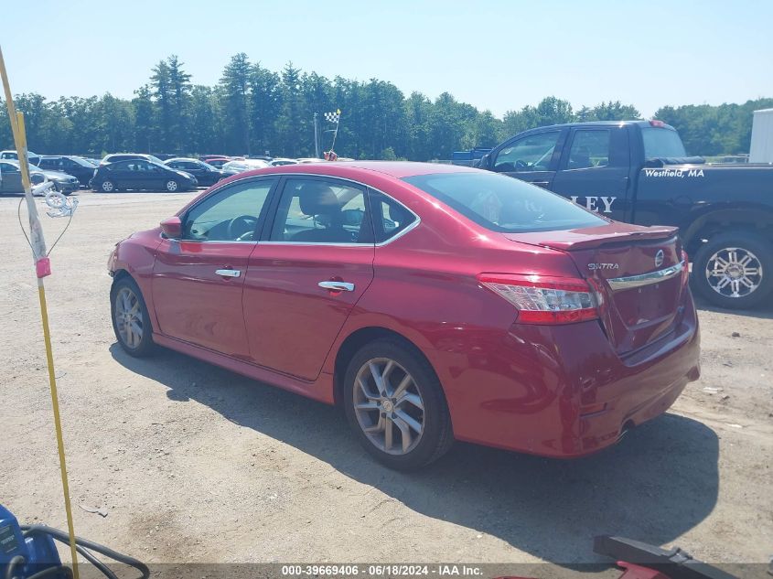 2013 Nissan Sentra Sr VIN: 3N1AB7APXDL732005 Lot: 39669406