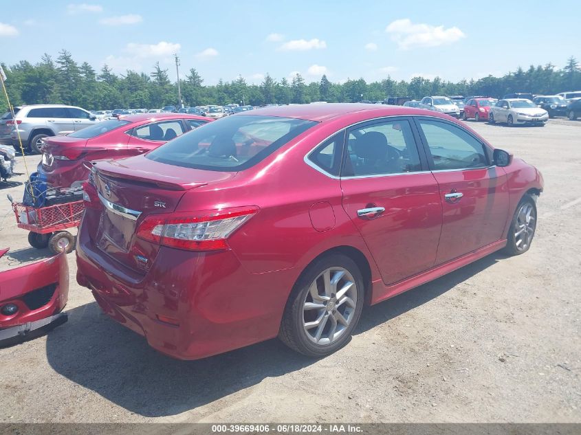 2013 Nissan Sentra Sr VIN: 3N1AB7APXDL732005 Lot: 39669406