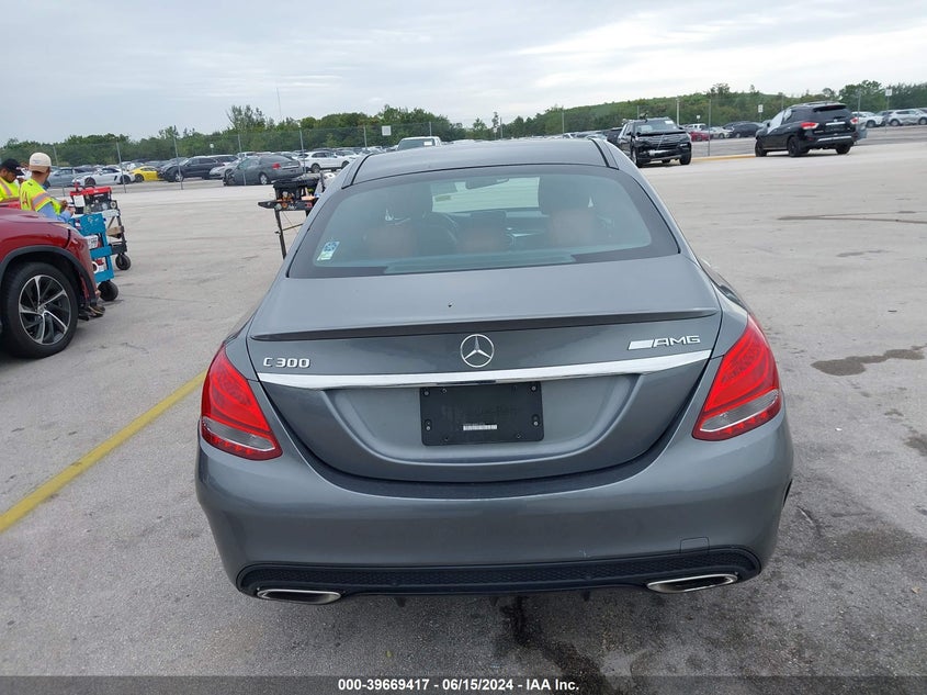 2018 MERCEDES-BENZ C 300 VIN: WDDWF4JBXJR375736