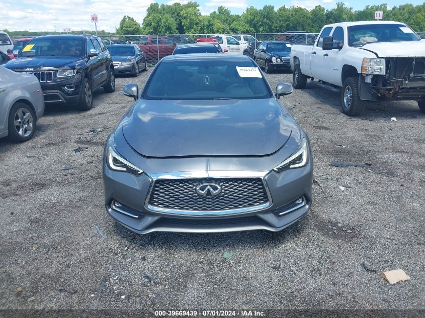 2018 Infiniti Q60 3.0T Red Sport 400 VIN: JN1FV7EL5JM630617 Lot: 39669439