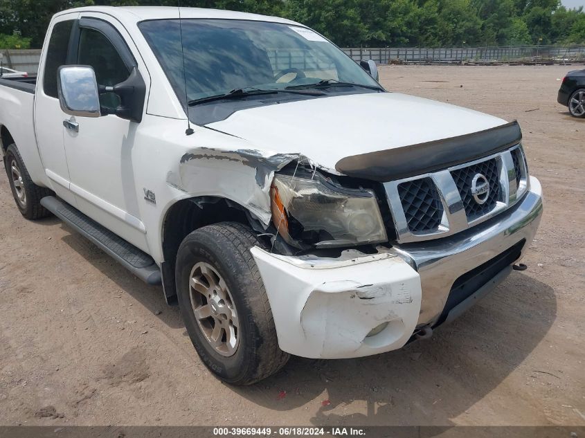 2004 Nissan Titan Le VIN: 1N6AA06B54N582290 Lot: 39669449