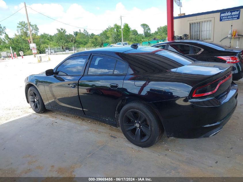 2016 Dodge Charger Sxt VIN: 2C3CDXHG3GH227642 Lot: 39669455