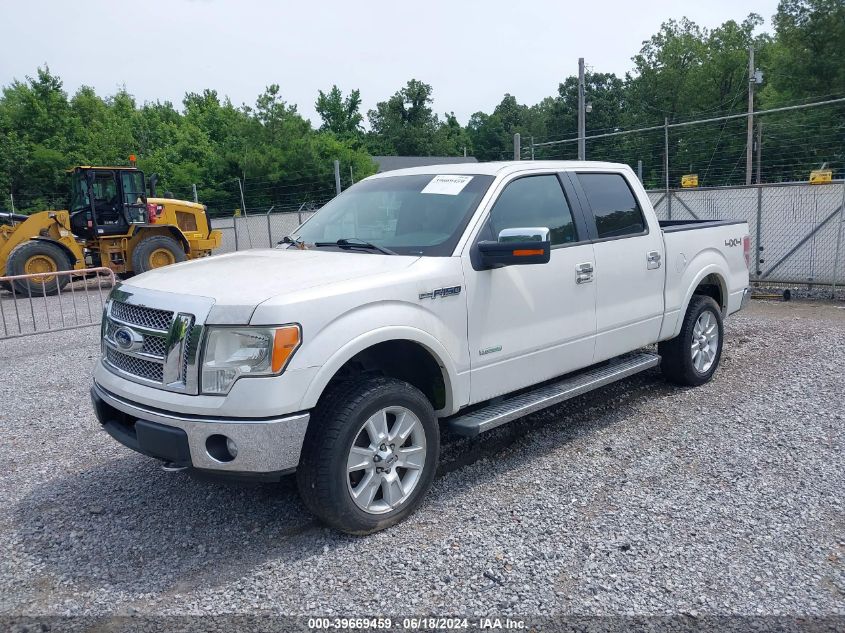 2011 Ford F-150 Lariat VIN: 1FTFW1ET8BFA82934 Lot: 39669459