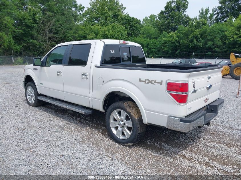 2011 Ford F-150 Lariat VIN: 1FTFW1ET8BFA82934 Lot: 39669459