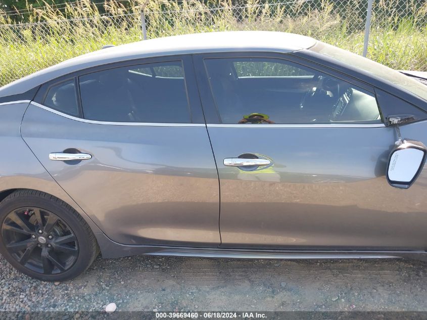 2017 Nissan Maxima 3.5 Sv VIN: 1N4AA6AP3HC401638 Lot: 39669460