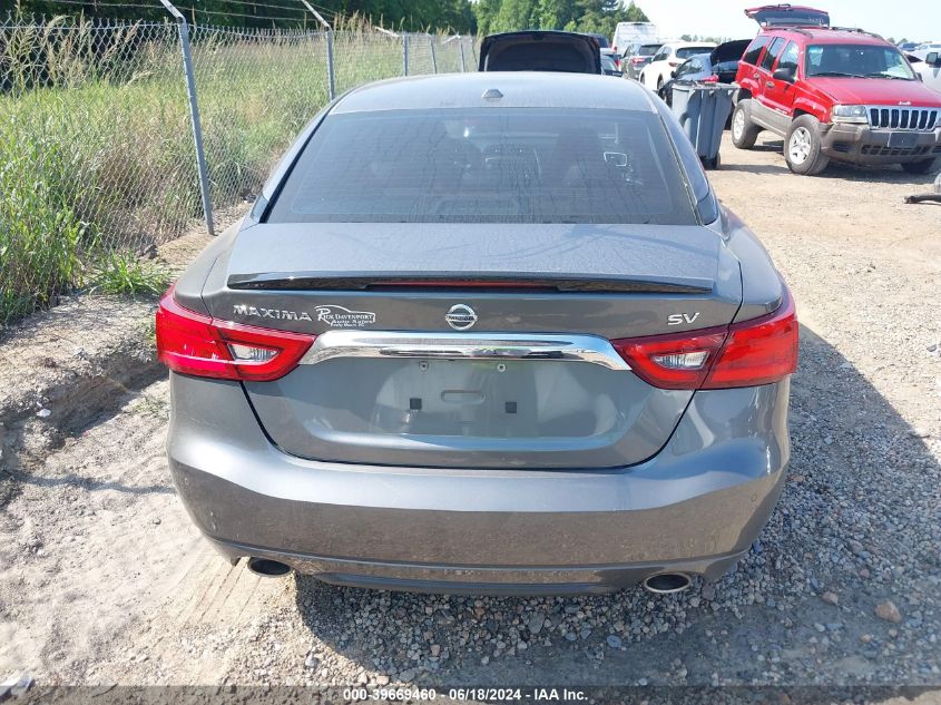 2017 Nissan Maxima 3.5 Sv VIN: 1N4AA6AP3HC401638 Lot: 39669460