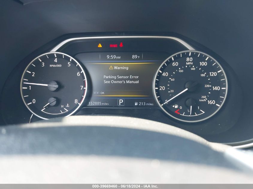 2017 Nissan Maxima 3.5 Sv VIN: 1N4AA6AP3HC401638 Lot: 39669460