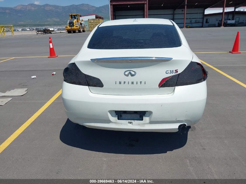 2008 Infiniti G35 Journey VIN: JNKBV61E48M228030 Lot: 39669463