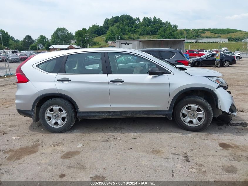 2015 Honda Cr-V Lx VIN: 5J6RM4H36FL011216 Lot: 39669475