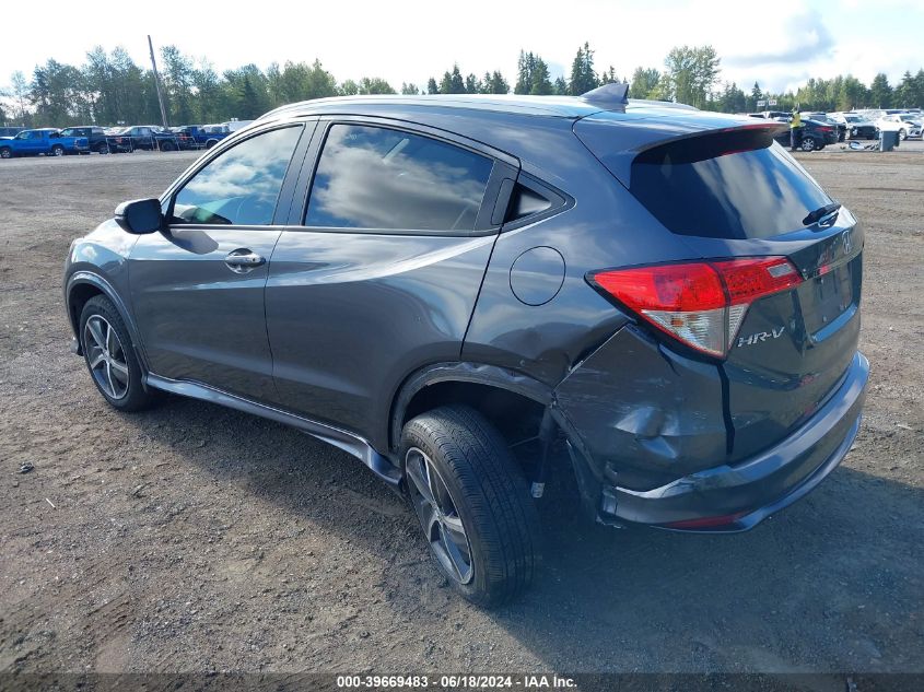 2019 Honda Hr-V Touring VIN: 3CZRU6H98KM700389 Lot: 39669483