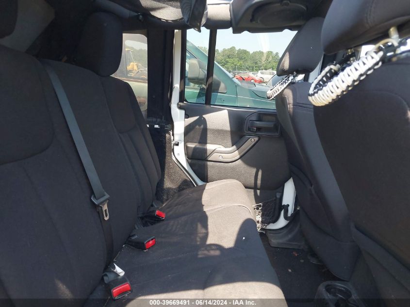 2014 Jeep Wrangler Unlimited Sport VIN: 1C4HJWDG9EL235481 Lot: 39669491