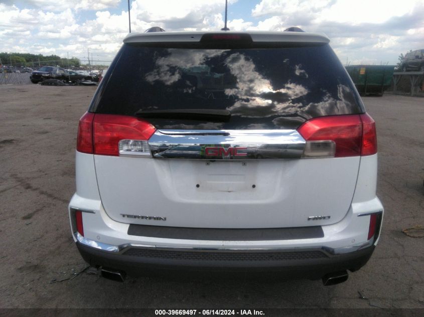 2017 GMC Terrain Slt VIN: 2GKFLUE3XH6335799 Lot: 39669497