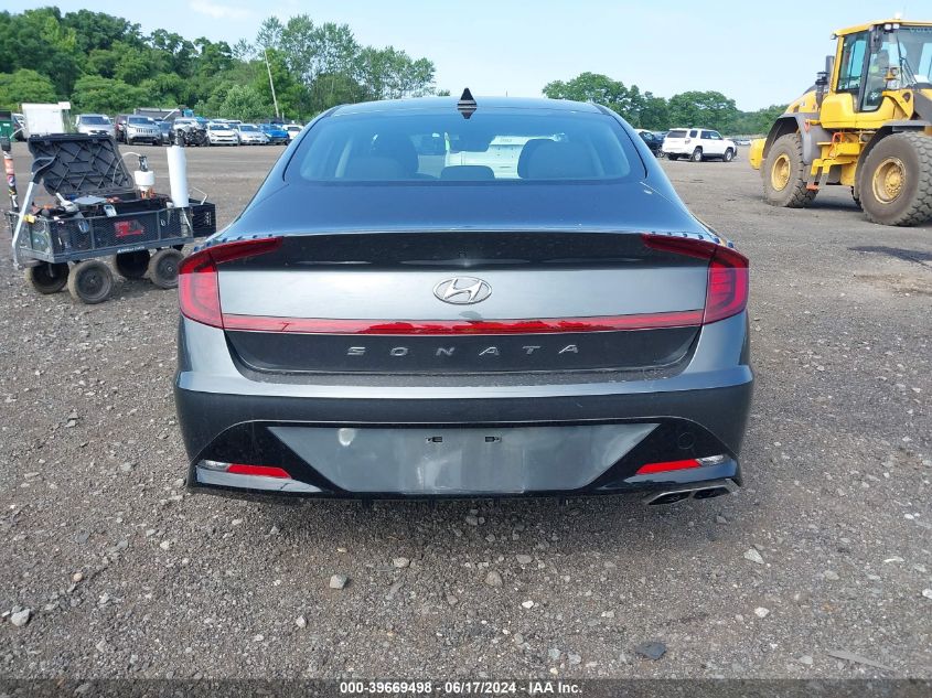 2022 Hyundai Sonata Sel VIN: KMHL64JA8NA203595 Lot: 39669498