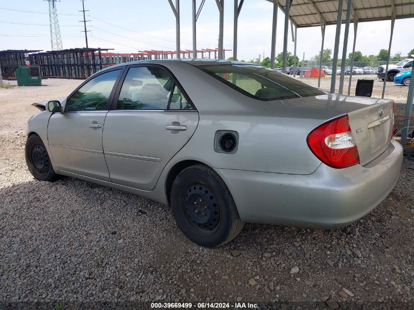 2003 Toyota Camry Xle VIN: 4T1BE30K23U164260 Lot: 39669499