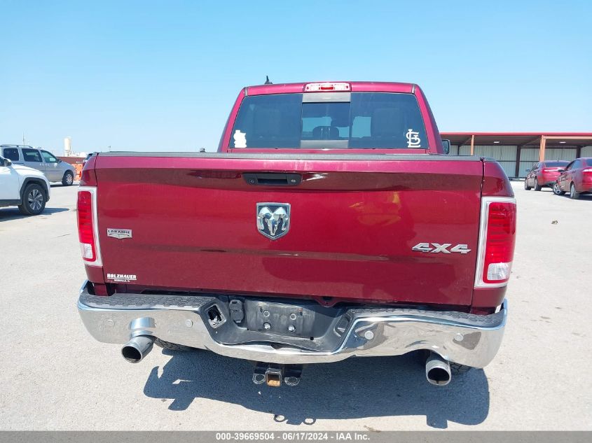 2018 Ram 1500 Laramie 4X4 5'7 Box VIN: 1C6RR7NT4JS137240 Lot: 39669504