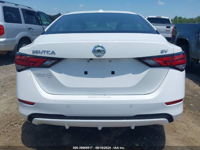 2022 Nissan Sentra Sv Xtronic Cvt VIN: 3N1AB8CV9NY250101 Lot: 39669517