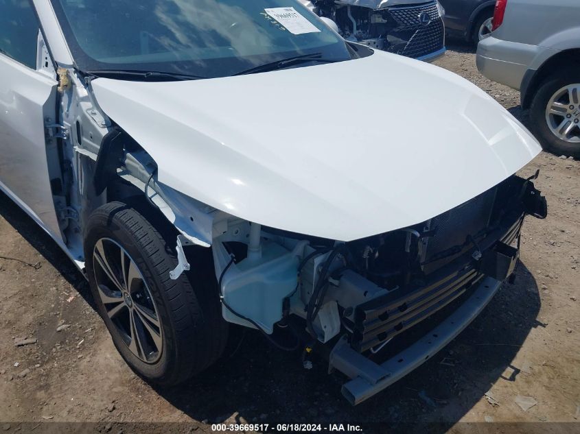 2022 Nissan Sentra Sv Xtronic Cvt VIN: 3N1AB8CV9NY250101 Lot: 39669517