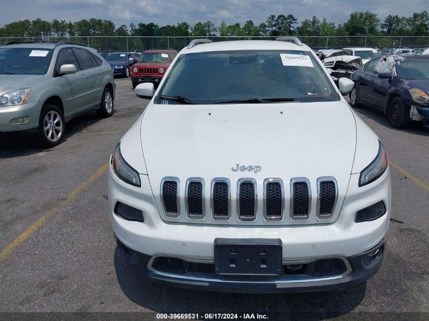 2014 Jeep Cherokee Limited VIN: 1C4PJLDS3EW115172 Lot: 39669531