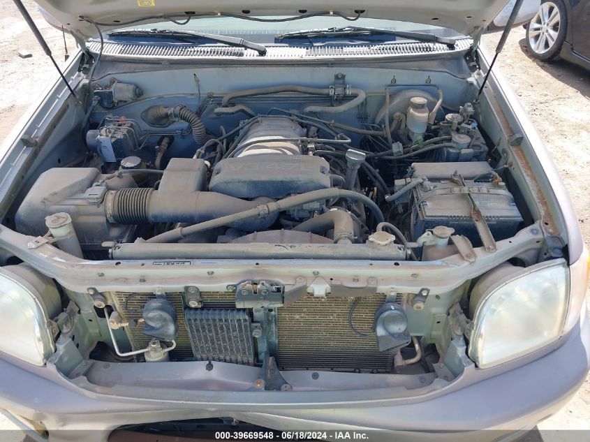 2002 Toyota Tundra Ltd V8 VIN: 5TBRT381X2S228058 Lot: 39669548