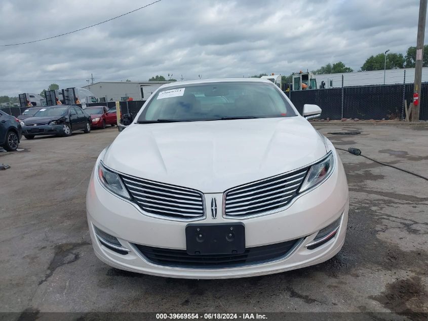 2016 Lincoln Mkz VIN: 3LN6L2GK8GR619133 Lot: 39669554