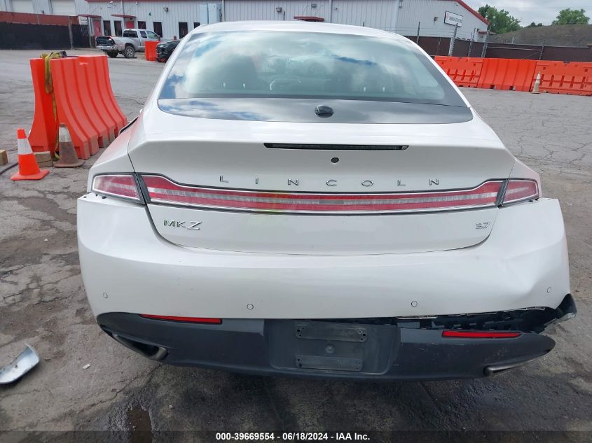 2016 Lincoln Mkz VIN: 3LN6L2GK8GR619133 Lot: 39669554