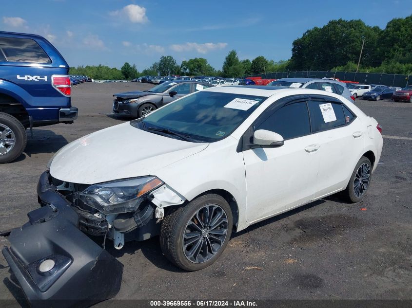 2014 Toyota Corolla S Plus VIN: 2T1BURHE7EC073638 Lot: 39669556