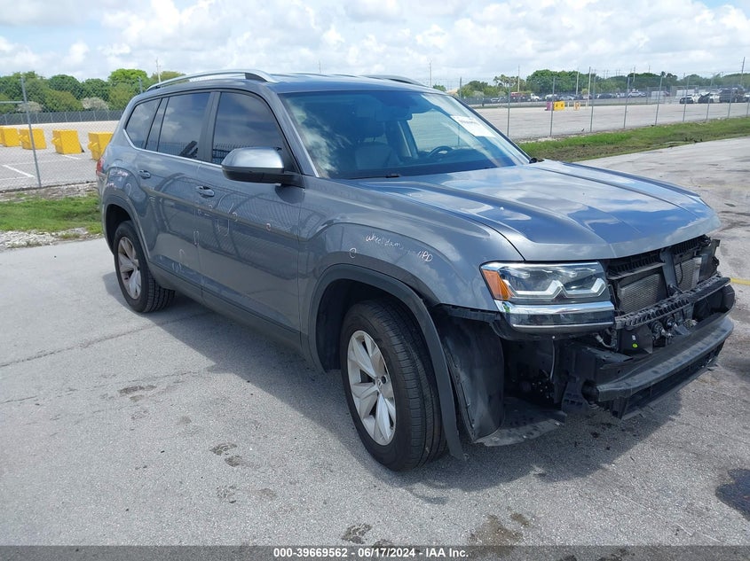 2019 VOLKSWAGEN ATLAS VIN: 1V2DR2CA5KC589005