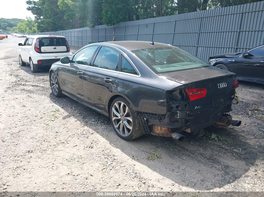 2012 Audi A6 3.0 Premium VIN: WAUJGAFC1CN076595 Lot: 39669574