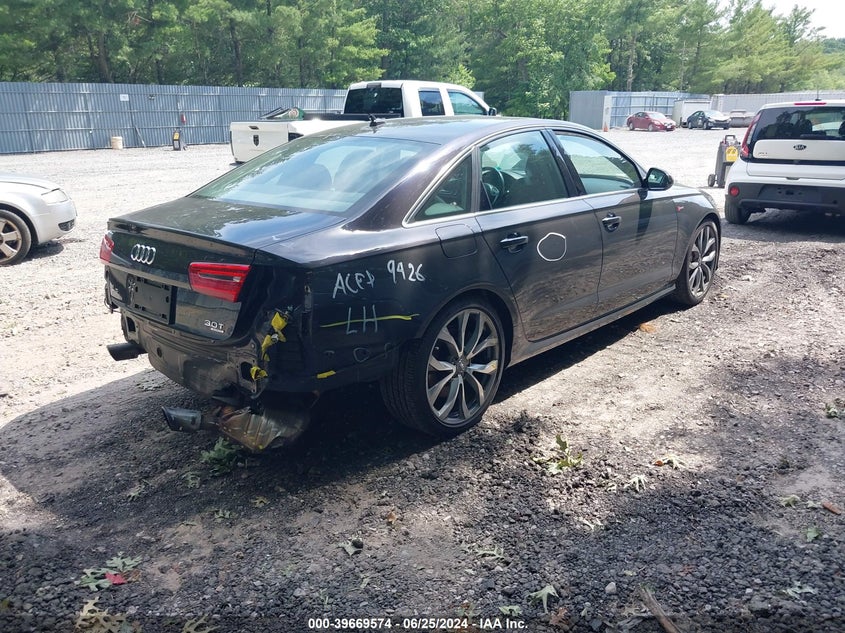 2012 Audi A6 3.0 Premium VIN: WAUJGAFC1CN076595 Lot: 39669574