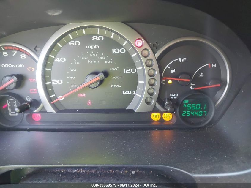 2003 Honda Pilot Ex-L VIN: 2HKYF18573H592463 Lot: 39669579