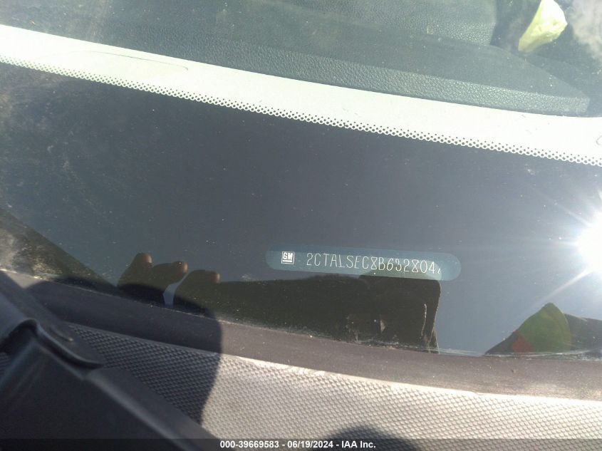 2011 GMC Terrain Sle VIN: 2CTALSEC8B6328047 Lot: 39669583