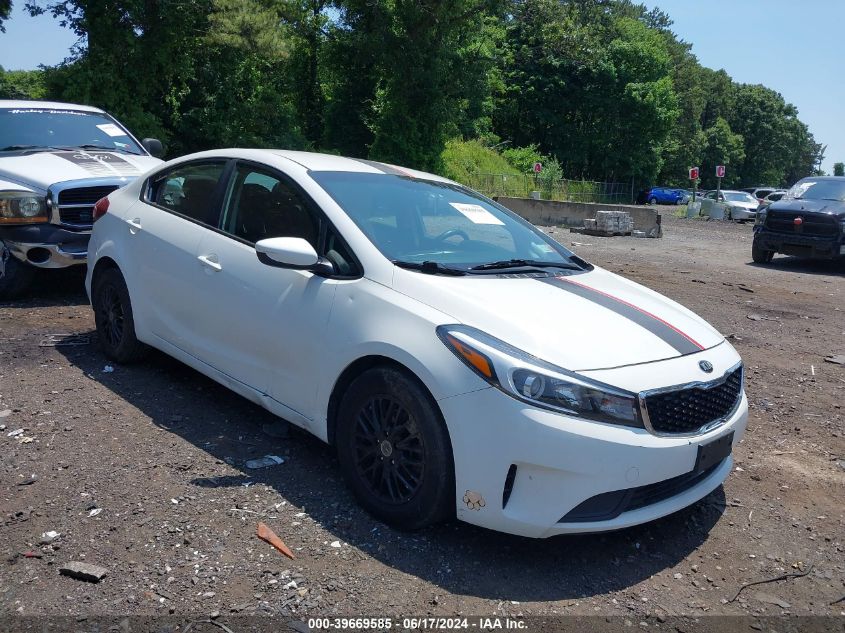 2018 Kia Forte Lx VIN: 3KPFK4A7XJE272832 Lot: 39669585