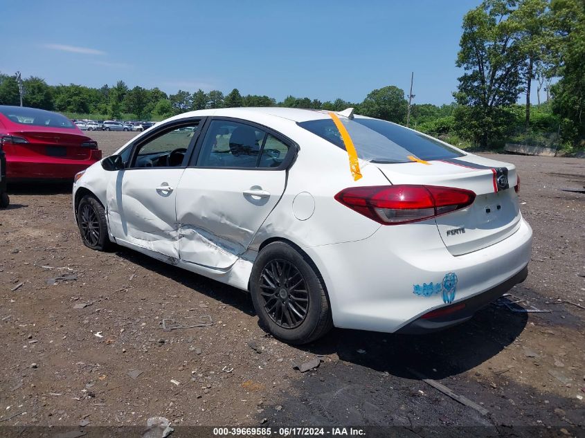 2018 Kia Forte Lx VIN: 3KPFK4A7XJE272832 Lot: 39669585