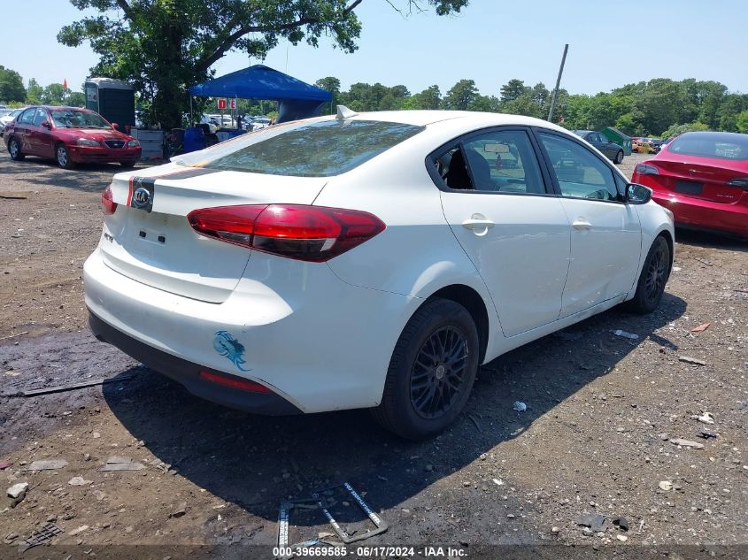 2018 Kia Forte Lx VIN: 3KPFK4A7XJE272832 Lot: 39669585