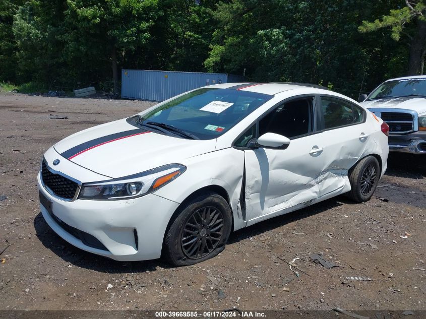 2018 Kia Forte Lx VIN: 3KPFK4A7XJE272832 Lot: 39669585