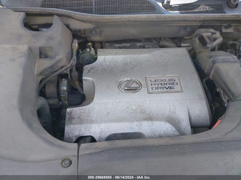 2010 Lexus Rx 450H VIN: JTJBC1BA9A2403652 Lot: 39669588